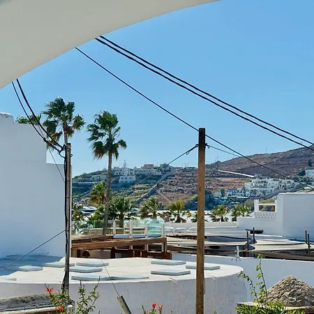 Stylish 2 Bd Escape With Patio At * Ornos (Mykonos)