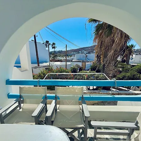 Apartment Stylish 2 Bd Escape With Patio At Ornos (Mykonos)