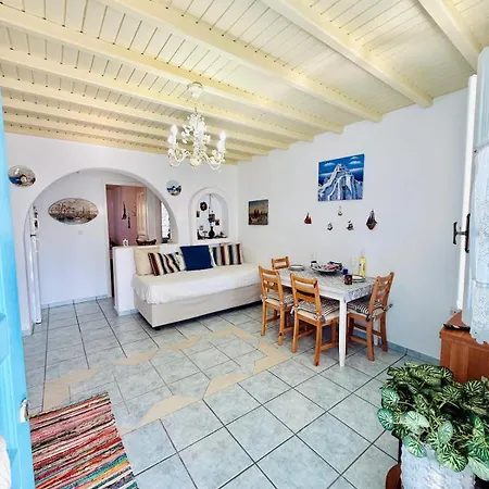 Stylish 2 Bd Escape With Patio At * Ornos (Mykonos)