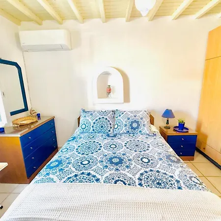 Stylish 2 Bd Escape With Patio At * Ornos (Mykonos)