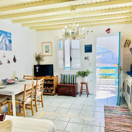 Apartment Stylish 2 Bd Escape With Patio At Ornos (Mykonos)