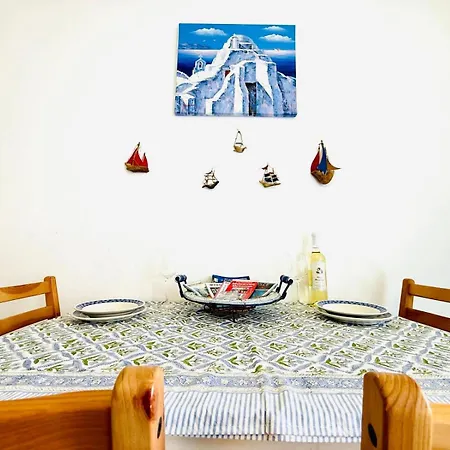 Stylish 2 Bd Escape With Patio At Ornos (Mykonos)